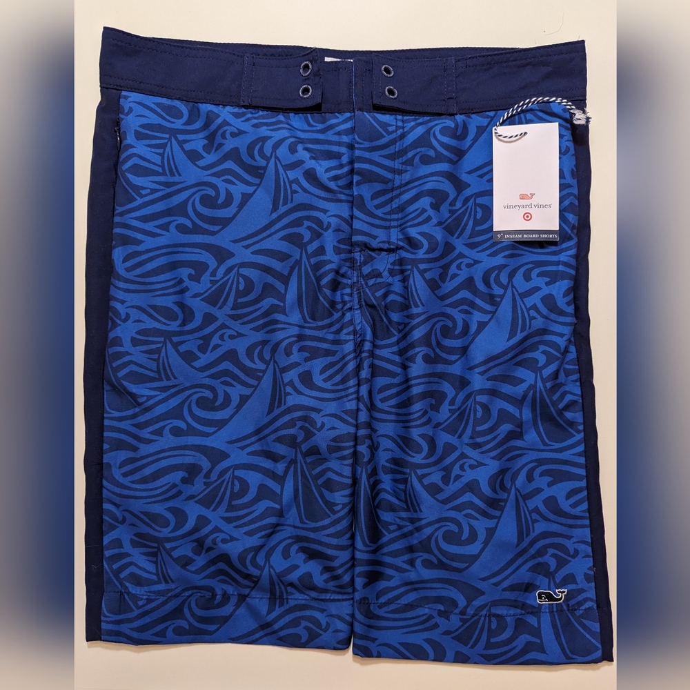 NWT Vineyard Vines x Target Men's Small Wave Swim Trunks